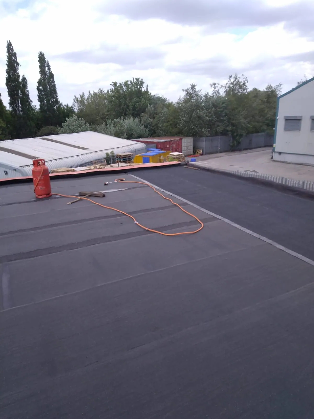 Commercial roofing — second project photograph