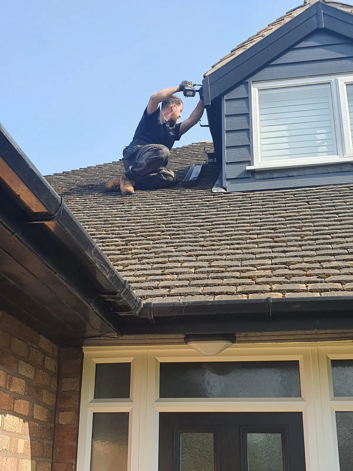 Roof and gutter repairs — second project photograph
